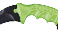 OEM  7.5in Necklace Green Handle Rubber Sheath (SG-KC1308GN)