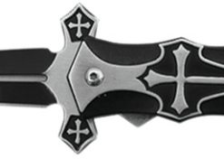 OEM  5in  Blade Spring Assisted Knife Black (SG-KS5440BK)