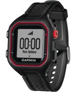 Garmin(R) 010-01353-00 Forerunner(R) 25 GPS Running Watch (Large; Black/Red)