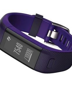 Garmin(R) 010-01955-37 vivosmart(R) HR+ Activity Tracker (Regular Fit; Imperial Purple/Kona Purple)