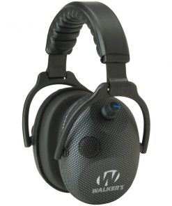 Walker's Game Ear(R) GWP-AMCARB Alpha Power Muffs with Microphone (Carbon Graphite)