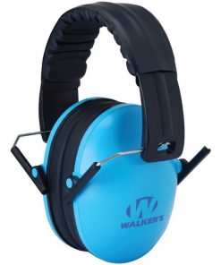 Walker's Game Ear(R) GWP-FKDM-BL Youth Folding Muff (Blue)