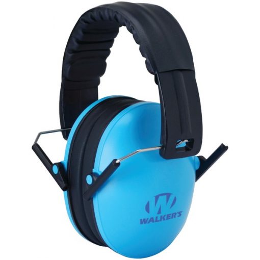 Walker's Game Ear(R) GWP-FKDM-BL Youth Folding Muff (Blue)