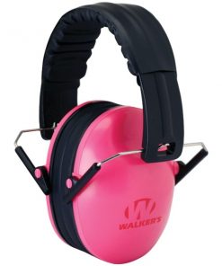 Walker's Game Ear(R) GWP-FKDM-PK Youth Folding Muff (Pink)