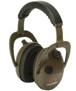 Walker's Game Ear(R) GWP-WREPMBN Alpha Power Muff D-Max Green Headphones with Microphone