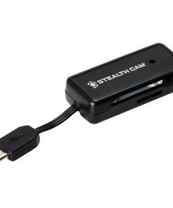 Stealth Cam(R) STC-SDCRAND Micro USB OTG Memory Card Reader for Android(TM) Devices