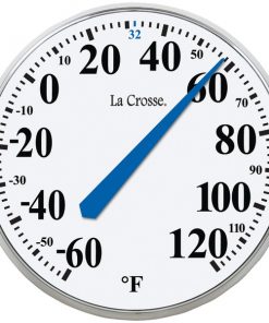 La Crosse Technology(R) 104-114 13.5" Round Thermometer