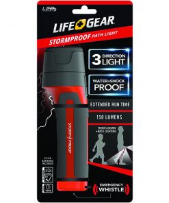 Life+Gear BA38-60634-RED 150-Lumen Stormproof Path Light