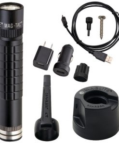 MAGLITE(R) TRM1RE4 MAGLITE(R) LED MAGTAC(TM) Rechargeable Flashlight (533-Lumens; Plain Bezel)