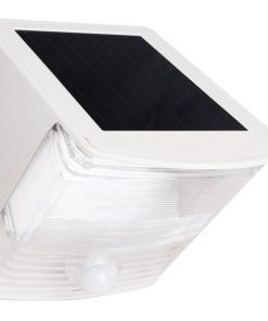 MAXSA(R) Innovations 40234 Solar-Powered Motion-Activated Wedge Light (White)