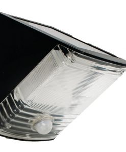 MAXSA(R) Innovations 40236 Solar-Powered Motion-Activated Wedge Light (Black)
