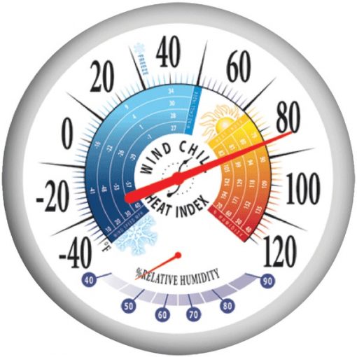 Springfield(R) Precision 90078 13.25" Thermometer with Hygrometer