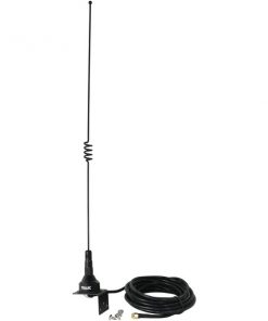 Tram(R) 10281-SMA Pre-Tuned 140MHz-170MHz VHF/430MHz-470MHz UHF Dual-Band Trunk or Hole Mount Antenna Kit with SMA-Male Connector