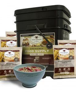 NEW 120 Serving Breakfast Only Grab and Go Bucket