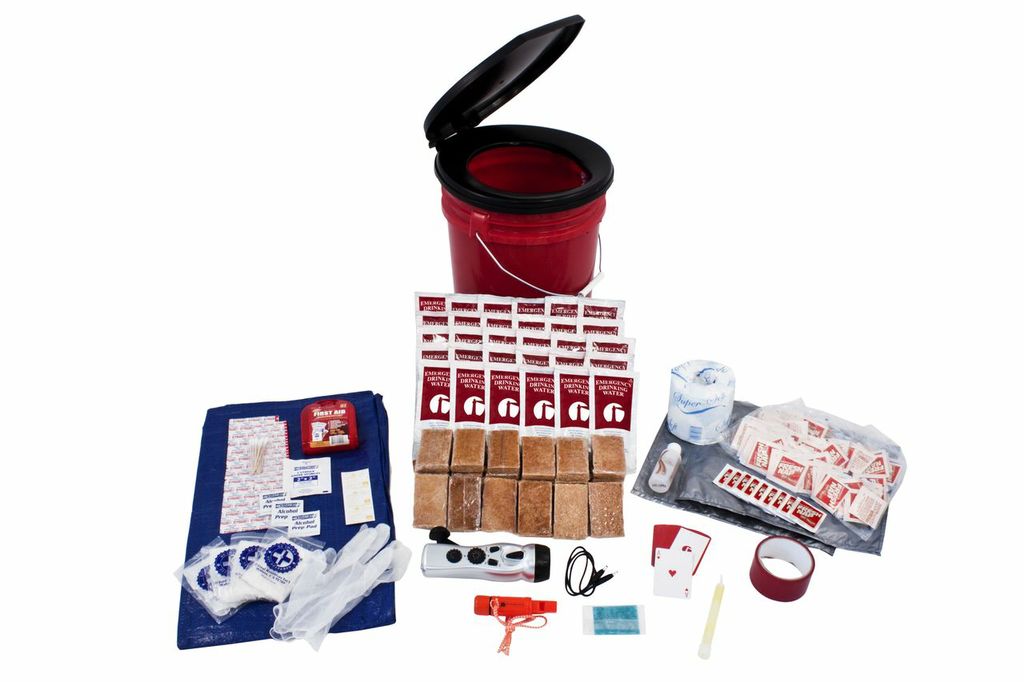 Deluxe Classroom Lockdown Survival Kit For 30 People